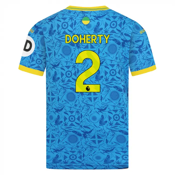 Wolverhampton Wanderers Kits Shop | 2025-26 Wolves Third Shirt – Junior DOHERTY 2 Wolves Jerseys and Gear